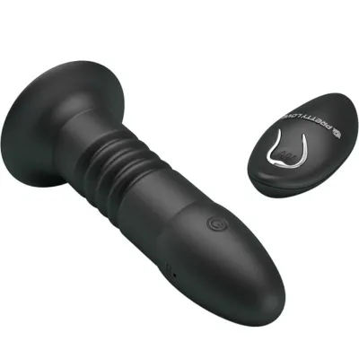 Magic Jinger Anal Plug Up & Down with Vibration | Pretty Love