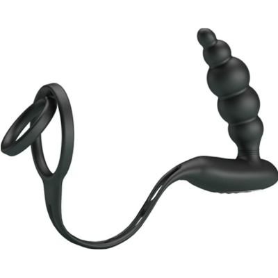Anillos Pene mit Plug Vibrator | Pretty Love
