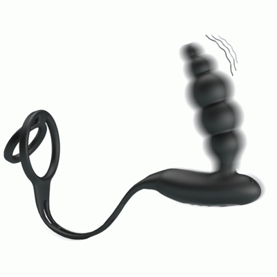 Anillos Pene mit Plug Vibrator | Pretty Love