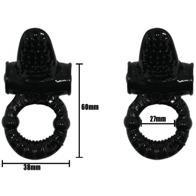 Sweet Ring Anillo Vibrator mit Rabbit Texturado