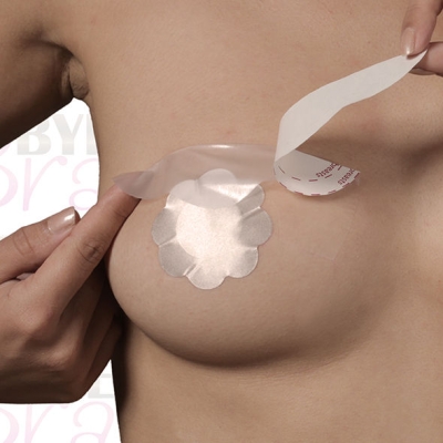 Brustlift + Seiden Nipplepatches Cup Fh | Bye Bra
