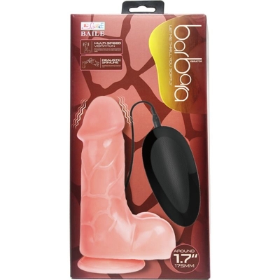 Realistischer Vibrator Barbara Natural 22cm | Baile