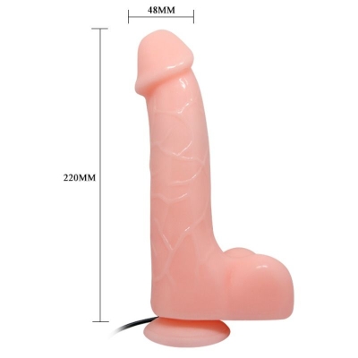 Realistischer Vibrator Barbara Natural 22cm | Baile