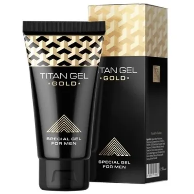 Penisvergrösserungscreme 50ml – Titan Gel Gold