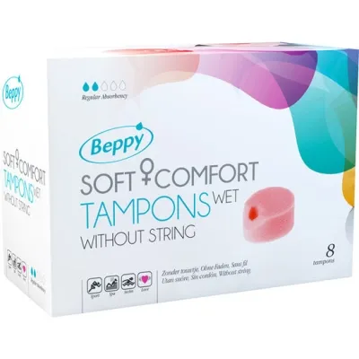Soft Comfort Tampons Nass 8 Stk. – Beppy
