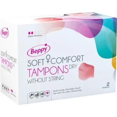 Soft Comfort Tampons Dry 2 Stück – Beppy