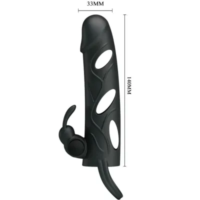 Funda Penishülle Mit Vibration 14cm 2.0 – Pretty Love