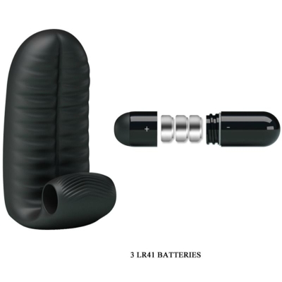 Abbott Fingervibrator Schwarz | Pretty Love