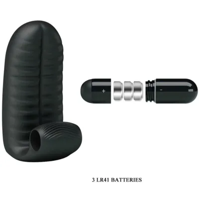 Abbott Fingervibrator Schwarz | Pretty Love