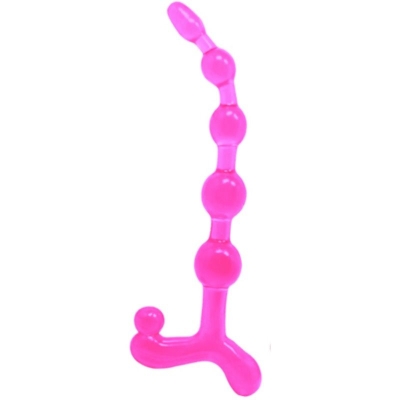 Bendy Twist Rosa Analkugeln | Baile