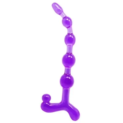 Bendy Twist Lila Analkugeln – Baile