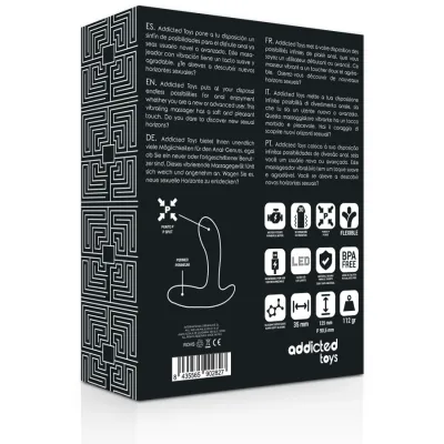Anal Massagegerät Schwarz Mit Vibration – Addicted Toys