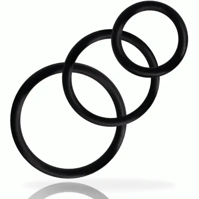 Set Anillos Pene Schwarz – Addicted Toys