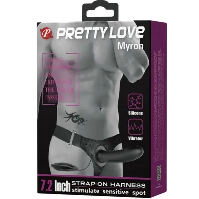 Myron Strap On Mit Vibration Und Hohldildo – Pretty Love