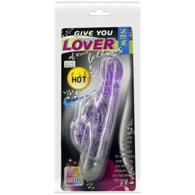 Give You A Kind Of Lover Vibrator mit Rabbit Lila 10 Modi