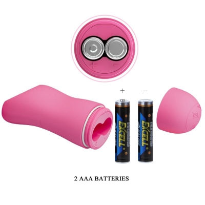 Nippelklemmen Mit Vibration Und Strom - Fuchsia