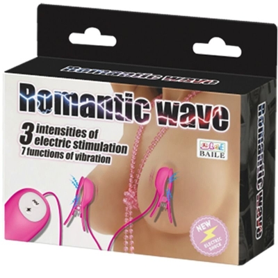 Nippelklemmen Mit Vibration Und Strom - Fuchsia