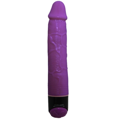 Realistischer Vibrator Lila 23cm | Colorful Sex