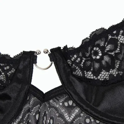 Corset Und Gürtel Schwarz S/M. – Subblime