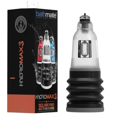 Hydromax 3 Transparent – Bathmate