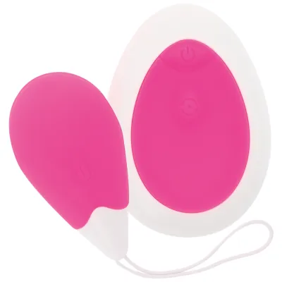 Jan Vibrating Egg Remote Deep Pink – Intense