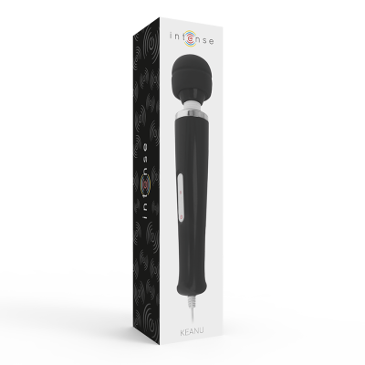 Keanu Vibrating Power Wand Schwarz | Intense