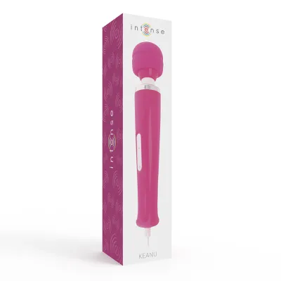 Keanu Vibrating Power Wand Pink – Intense