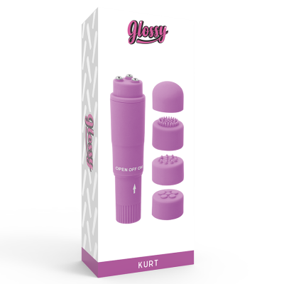 Kurt Taschenvibrator Lila | Glossy