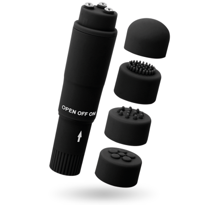 Kurt Taschenvibrator Schwarz | Glossy