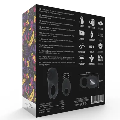 Mia Colosseo Ring Remote Control Black