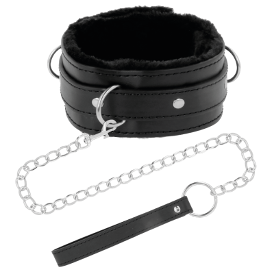 Bequeme Halskette Mit Lederkette | Darkness