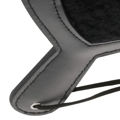 Schwarzes Fetisch Love Velours Paddel – Darkness