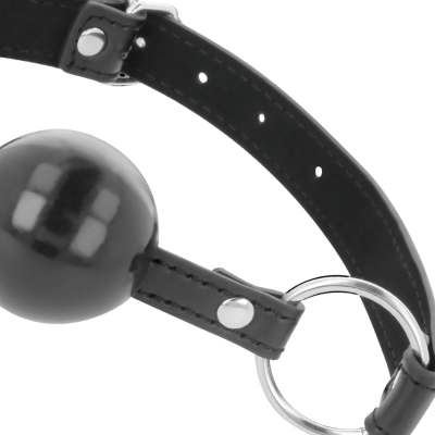 Schwarzer Ballknebel | Darkness