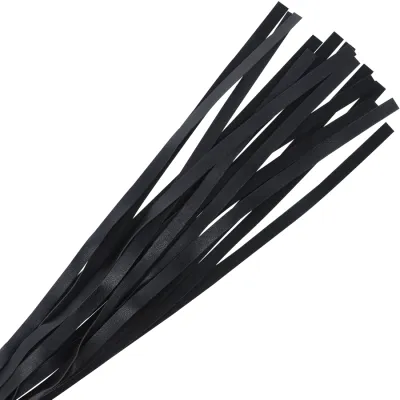 Schwarze Bondage Peitschee 45cm – Darkness