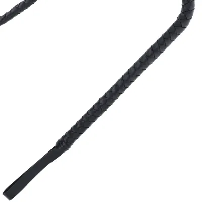 Schwarze Bondage Peitsche 210cm – Darkness