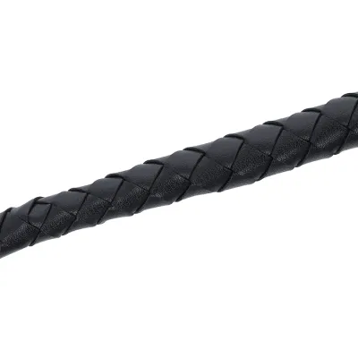 Schwarze Bondage Peitsche 210cm – Darkness