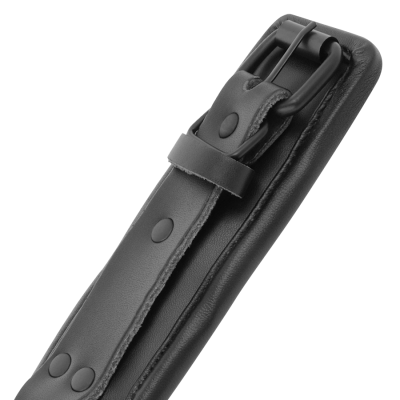 Verstellbare Fussfesseln Aus Schwarzem Leder | Darkness