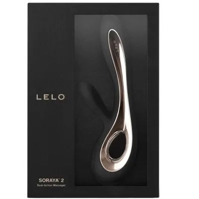 Soraya 2 Rabbitvibrator Schwarz | Lelo