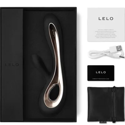 Soraya 2 Rabbitvibrator Schwarz | Lelo