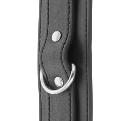 Black handcuffs with double reinforcement strap – Darkness