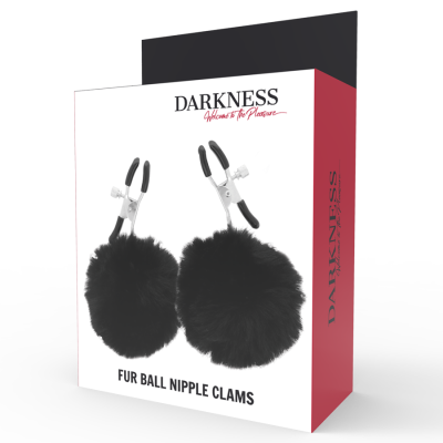 Nippelklammern Mit Pom Poms | Darkness