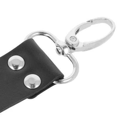 Lederhandschellen Für Füsse Und Hände Schwarz – Darkness
