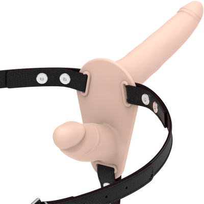 Harness Doppelte Fleischpenetration | Fetish Submissive