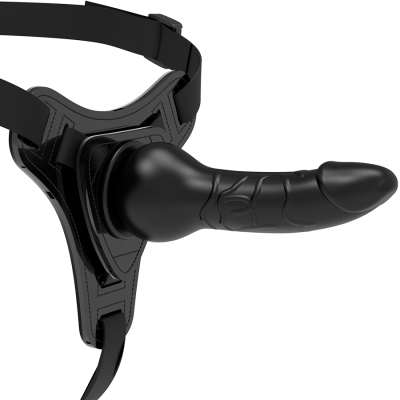 Harness Realistisches Schwarzes Silikon 16cm | Fetish Submissive