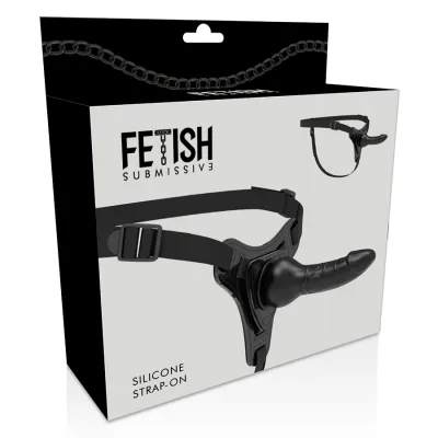 Harness Realistisches Schwarzes Silikon 16cm – Fetish Submissive