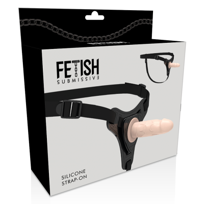 Harness Fleischfarbenes realistisches Silikon 12,5cm | Fetish Submissive