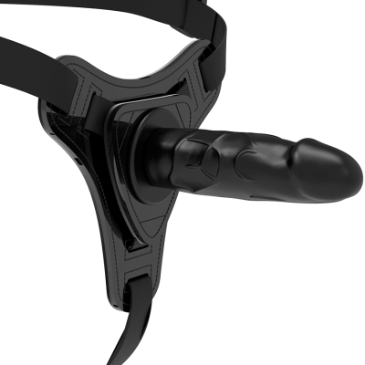 Harness Realistisches Schwarzes Silikon 15cm | Fetish Submissive