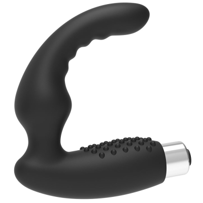 Prostatavibrator 11cm Schwarz Wiederaufladbar | Addicted Toys