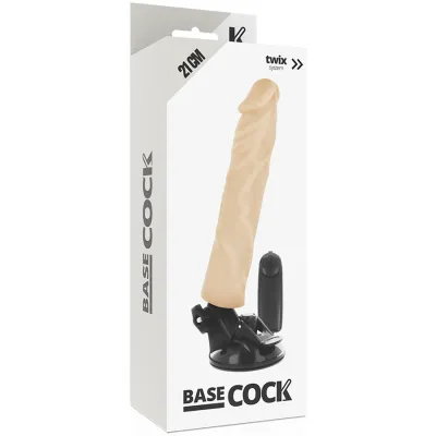 Realistischer Vibrator Mit Fernbedienung Natürlicher 21cm – Basecock
