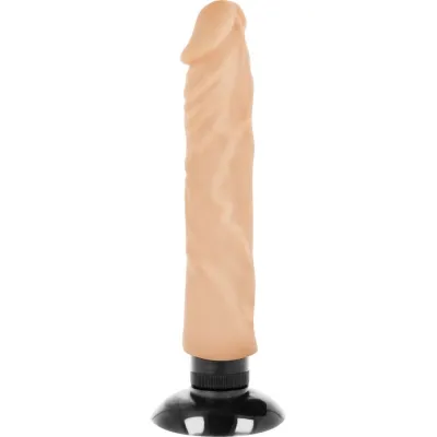 Realistischer Vibrator 2-1 Natürlich 20cm – Basecock